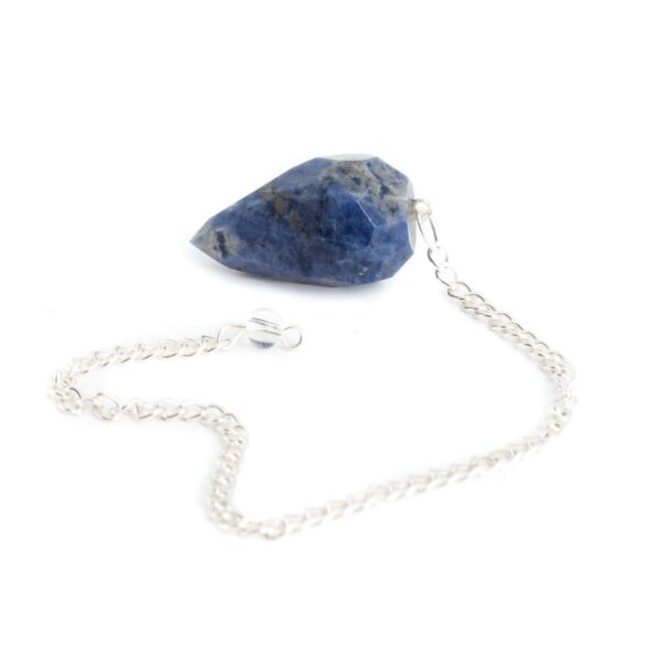 Pendel Sodaliet (diamant geslepen)
