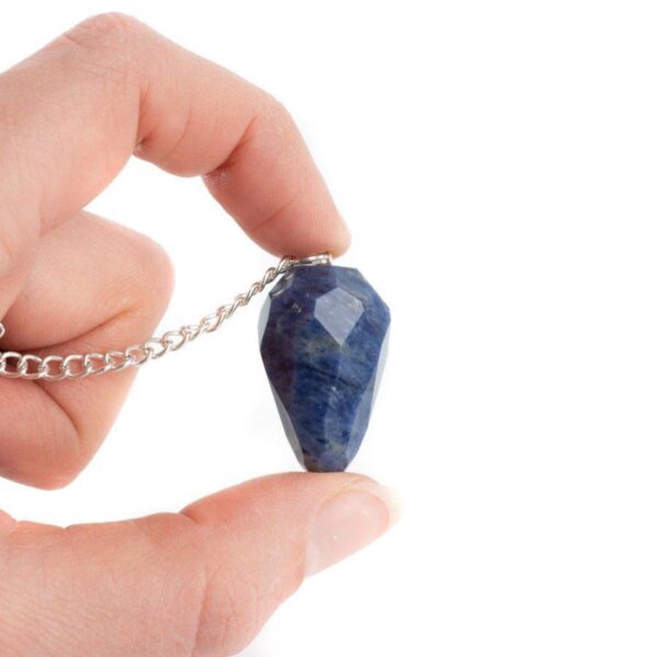 Pendel Sodaliet (diamant geslepen) - Afbeelding 3